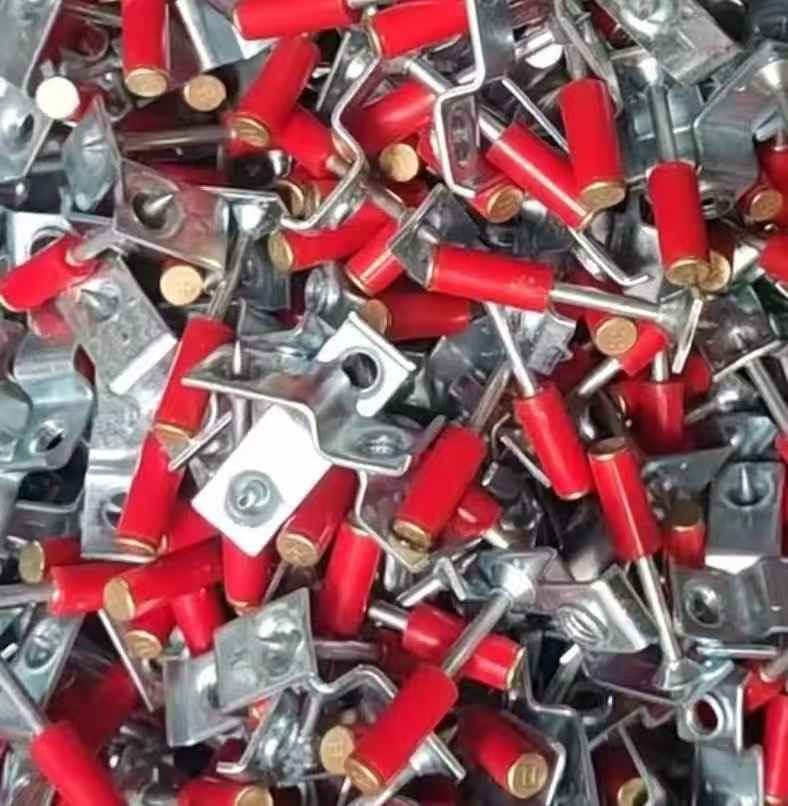 Pipe clip pins